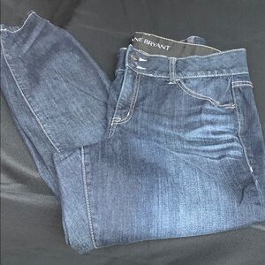 Lane Bryant High Rise Women's Jeans - Dark Blue